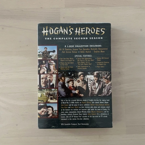 NEW UNOPENED Hogan's Heroes: The Complete Second Season TV Show DVD - Picture 2 of 3